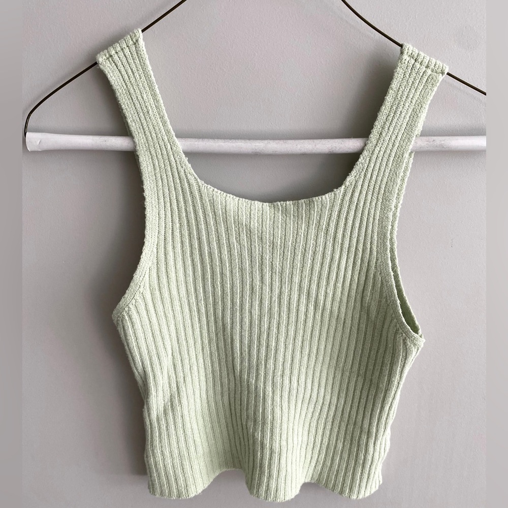 Brandy Melville Lime Green Tank